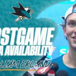 Postgame vs MIN (12/31): Eklund