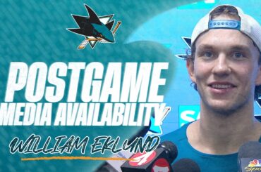 Postgame vs MIN (12/31): Eklund