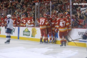 A mic’d up Nazem Kadri scores in his milestone game!