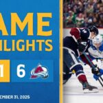 Game Highlights: Avalanche 6, Blues 1
