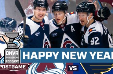 Val Nichushkin and the Colorado Avalanche demolish St. Louis Blues to ring in 2026