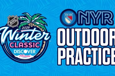 New York Rangers Outdoor Practice from loanDepot Park