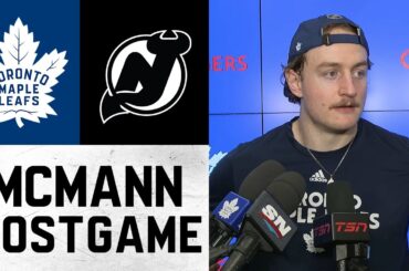 Bobby McMann | Post Game vs New Jersey Devils | December 30, 2025