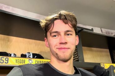 Yegor Chinakhov on trade to Penguins