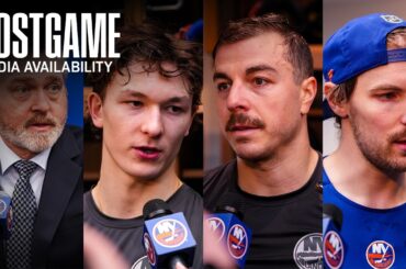 New York Islanders Postgame Availability | NYI vs UTA
