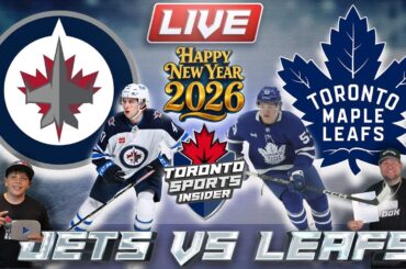 🔴 LIVE Winnipeg Jets vs Toronto Maple Leafs | NHL LIVE Stream Reaction & Play By Play