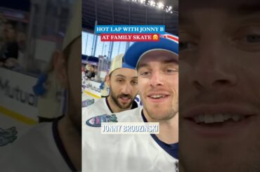 Take a hot lap with Jonny Brodzinski! 🤳