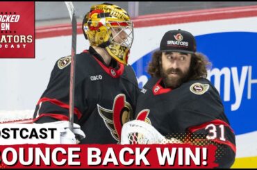 POST CAST: OTTAWA SENATORS SCORE LATE TO EARN MUCH NEEDED REGULATION WIN VS WASHINGTON CAPITALS