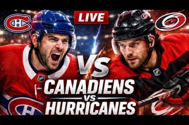 NHL LIVE: Carolina Hurricanes vs Montreal Canadiens –  Live Regular Season | January 1, 2026
