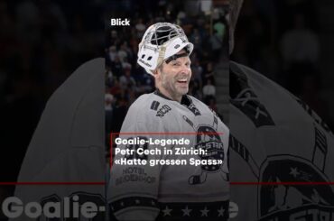 Goalie-Legende Petr Cech in Zürich: «Hatte grossen Spass»