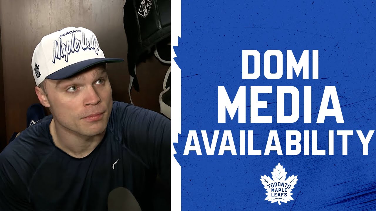 Max Domi | Pre Game vs Winnipeg Jets | January 01, 2026