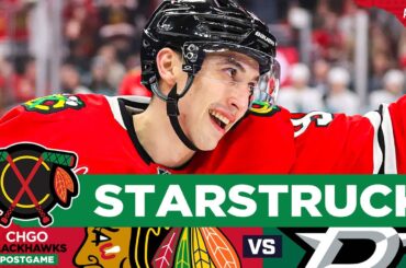 BLACKHAWKS POSTGAME: Ilya Mikheyev Scores TWICE, Chicago Takes 2nd Win vs Dallas | CHGO Blackhawks