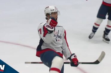 Capitals' Dylan Strome Goes Bar Down For Power-Play Goal Vs. Senators
