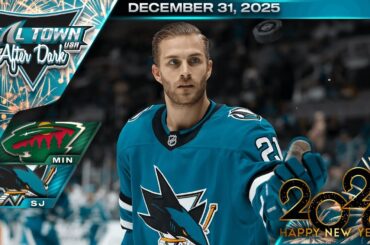 San Jose Sharks vs Minnesota Wild - 12/31/2025 - Teal Town USA After Dark (Postgame)