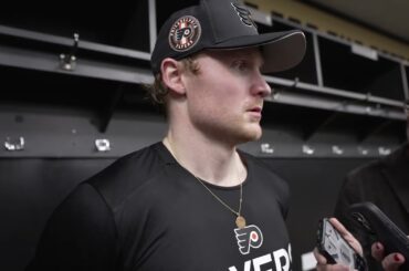 12/30 PHI @ VAN Postgame: Carl Grundstrom