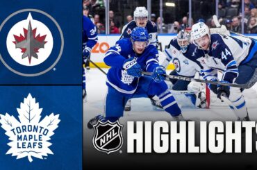 Jets vs. Maple Leafs | NHL Highlights | January 01, 2026