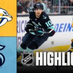 Predators vs. Kraken | NHL Highlights | January 01, 2026