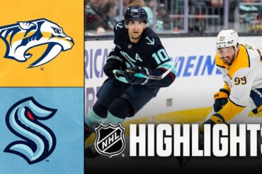 Predators vs. Kraken | NHL Highlights | January 01, 2026