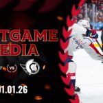 LIVE: Postgame Media OTT 4 WSH 3