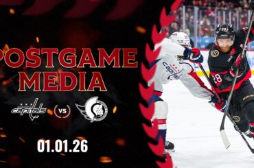 LIVE: Postgame Media OTT 4 WSH 3