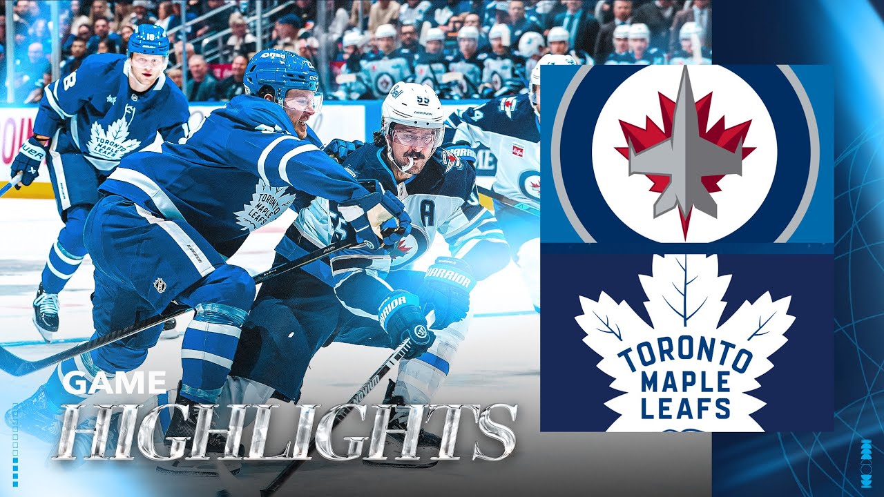Toronto Maple Leafs vs. Winnipeg Jets - Game Highlights