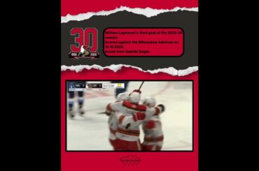 William Lagesson's Third Goal of the 2025-26 Season for the Grand Rapids Griffins