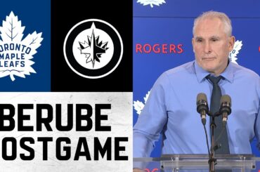 Craig Berube | Post Game vs Winnipeg Jets | January 1, 2026