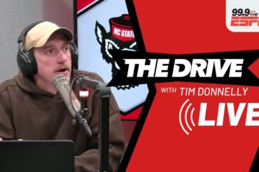 The Drive w/ Tim Donnelly LIVE - 01/02/25 | Carolina Hurricanes | Carolina Panthers | ACC