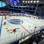 Best Winter Classic Drone Shot Ever? Probably! See the ice before the game 🚁❄️🏒