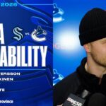 Pettersson, Lankinen, Räty & Adam Foote Pre-Game Media | Canucks vs. Kraken (Jan 2, 2026)