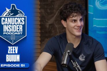 Zeev Buium Talks About Winning Throughout His Hockey Journey | Canucks Insider Podcast Episode 51