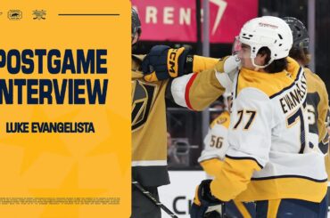 Luke Evangelista: Postgame Interview - Dec. 31st