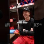 Sloane and Landon Talbot are back to ask players the hard-hitting questions