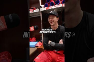 Sloane and Landon Talbot are back to ask players the hard-hitting questions