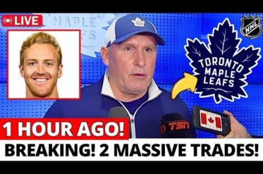 BREAKING NOW! LEAFS MAKING 2 MASSIVE TRADES? DOUGIE HAMILTON ARRIVING? MAPLE LEAFS NEWS