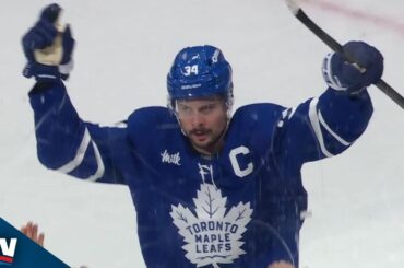 Maple Leafs' Auston Matthews Wires Wrister For Power-Play Goal