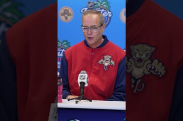 Coach update on Barkov & Chucky