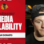 “We got pucks to the net.” | Ryan Donato Postgame 1.1.26