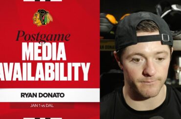 “We got pucks to the net.” | Ryan Donato Postgame 1.1.26