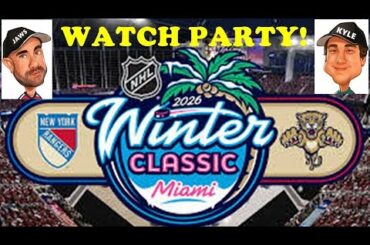 NHL Winter Classic Panthers vs Rangers Watch Party Live Stream