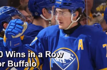 Win Streak Pulls Sabres Into a Playoff Spot in January