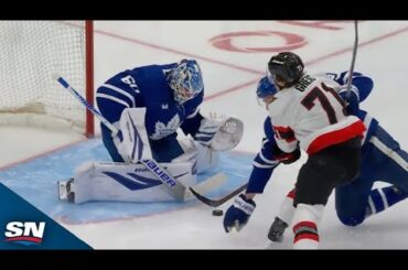 Senators' Greig Awarded Goal After Video Review For Continuous Play