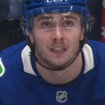 Canucks' Linus Karlsson Pots Rebound Five-Hole For Tying Goal vs. Kraken