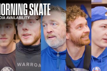 New York Islanders Morning Skate Availability | NYI vs TOR
