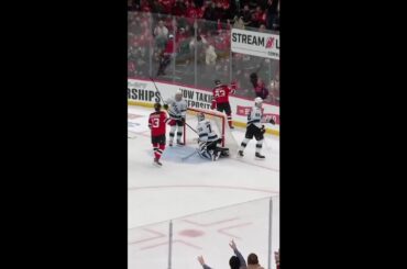 Jesper Bratt with a Short Goal vs. Utah Mammoth