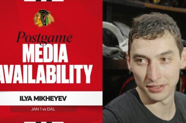 “We played all 60 minutes today.” | Ilya Mikheyev Postgame 1.1.26