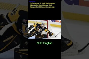 Edmonton Oilers trade for Pittsburgh Penguins goalie Tristan Jarry