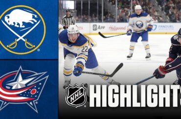 Sabres vs. Blue Jackets | NHL Highlights | January 03, 2026