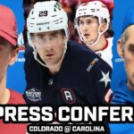 Martin Necas on RETURN To Carolina & Brock Nelson on Making Team USA Before Avs @ Canes