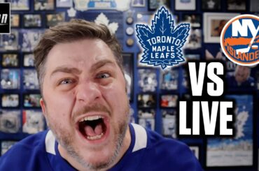 Toronto Maple Leafs vs New York Islanders LIVE w/ Steve Dangle